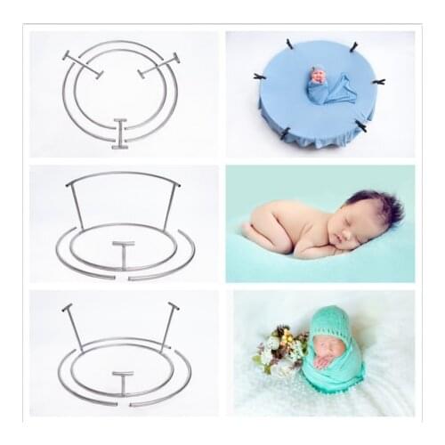 Props traveler bean bag posing frame newborn photography background frame Bebe Poser baby photography bean bag tool
