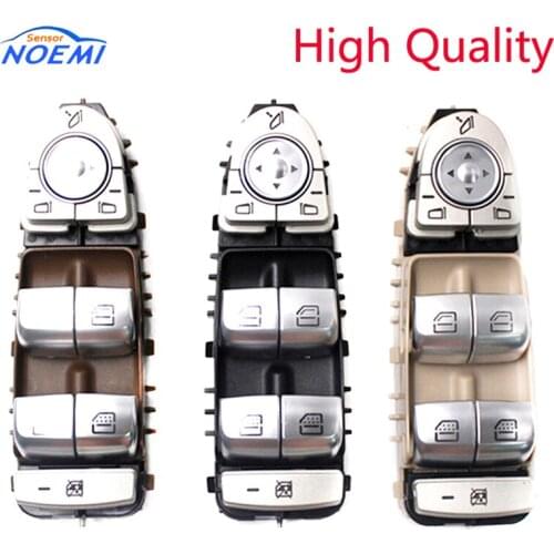 YAOPEI 3 colors High Quality Power Window Switch A2229056800/2229056800 For Mercedes-Benz S550 S63AMG S65AMG 2015