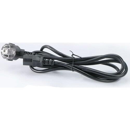 50pcs 1.5m High Quality AC Power Cable 3 Pin EU US AU Charger Power Cord Adapter Cable 3-Prong Cord for Computer monitor wire