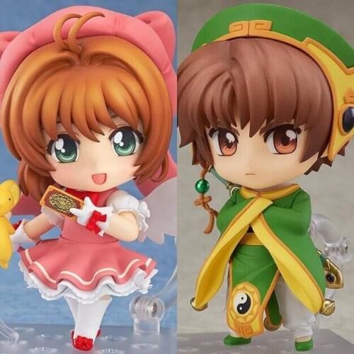 Anime Card Captor Q Version 400 Sakura 763 Li Syaoran Action Figure Model TOY