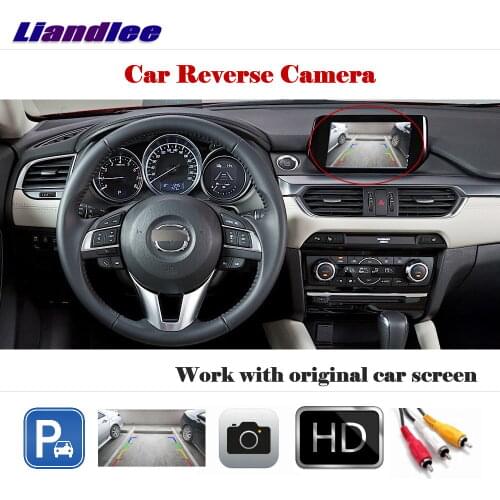 Car Rear View Camera (6V) For Mazda 6 Atenza GJ1 Sedan Mazda6 2013-2018 2014 2016 Not Fit GG1 GH1 HD Reverse Camera Accessories