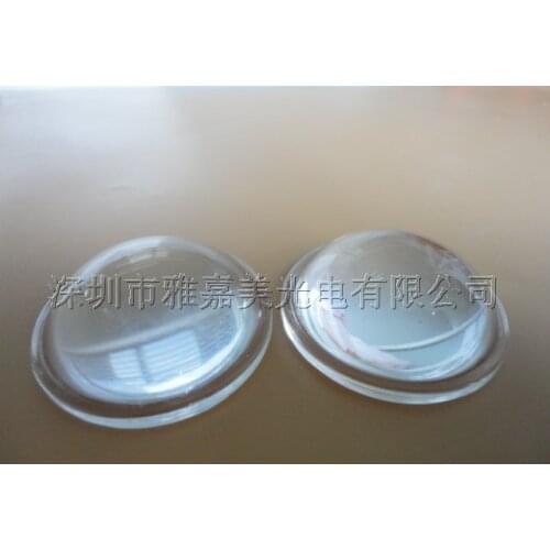 Automotive Light LED Lens Diameter 33.5MM Optical Glass Convex Lens High Temperature Glass Lens