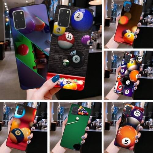 Billiards Snooker Phone Case for Samsung S20 plus Ultra S6 S7 edge S8 S9 plus S10 5G lite 2020