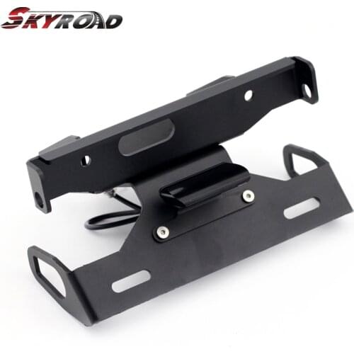 License Plate Holder For KAWASAKI ZX 6R ZX6R NINJA 2007-2008 Rear Motorcycle Number Frame Led Tail Tidy Eliminator Fender Mount