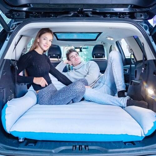 Environmental Ponge PVC Comfortable 12CM Car Trunk Car Travel Bed Couple Self-driving Camping Mattress Home Sexy Sofa Folding