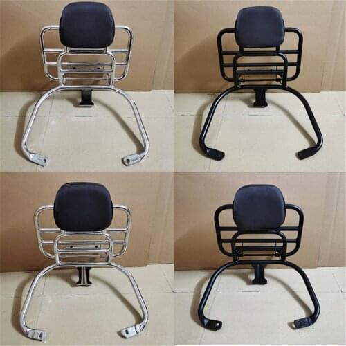 Chrome / Black LUGGAGE RACK REAR PLATED FOR PIAGGIO VESPA GTS 300 250 125 ALL PRIMAVERA SPRINT 150 ALL