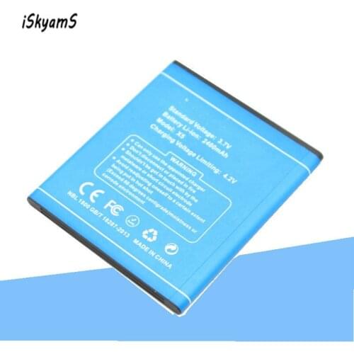 ISkyamS 1x 2400mAh High Quality Replacement Battery for Doogee X5 X5 Pro Batterie Batterij Bateria