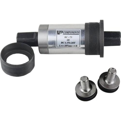 Mountain Bike 68mm Bottom Bracket BC-73 Bicycle Quare Hole Bearing 37X24T 110.5/113/115/118/120/121.5 /122.5/124.5/126/127.5mm