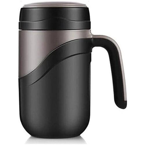 380ML Ceramic Inner Water Bottle Vacuum Flasks Portable Thermal Coffee Mug for Water Insulated Tumbler Office Drinkware