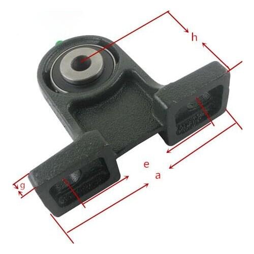 Bearing Housing UCPH204 Pillow Block Bearing Bore Diameter 20mm Spherical Ball Bearing for Machinery Manufacturing/Printing