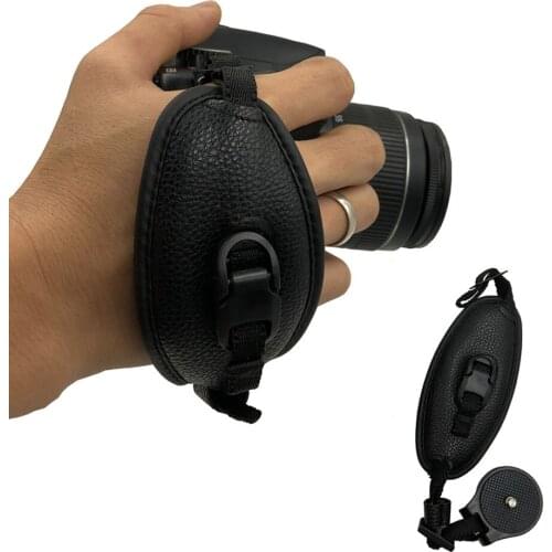 PU Leather Camera Hand Grip Wrist Strap for Canon SX430 SX420 SX410 SX400 IS G5 x G3 x G1 x Mark II III G16 G15 G12 G10 G9 G8 G7