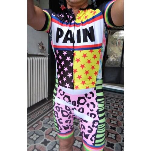 Cycling Skinsuit Custom Triathlon Clothing Bicycle Speedsuit Bike Tri Suit Bodysuit Wear One Piece Jumpsuit Triatlon Wetsuit