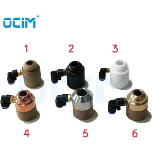 1PC P80 Plasma Consumables CNC Shield Cup Nozzle Water Cooled Cooling Adpater
