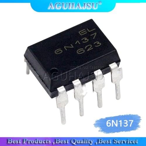 10PCS 6N137 DIP8 6N137 DIP DIP-8 new and original IC
