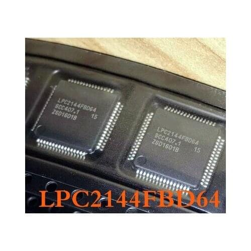 2-10pcs New LPC2144FBD64 QFP-64 Microcontroller chip