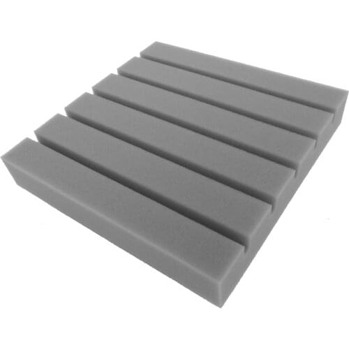 Groove Acoustic Panels Acoustic Treatment Foam Sound Absorbing Foam Soundproof Noise-Canceling Foam Board Studio Setup Interior