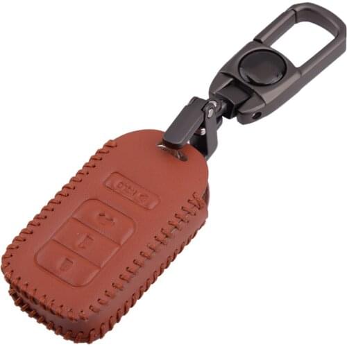 Car 4 Button Remote Key Case Cover Fob Fit for Honda Civic CR-V CRZ HR-V Accord EX EXL Pilot Ridgeline 2017