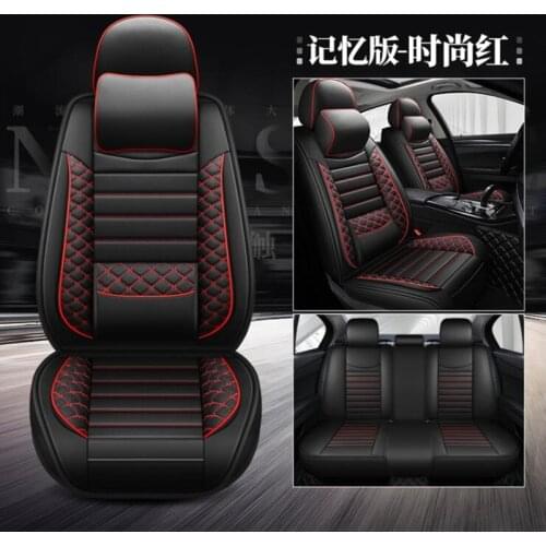5 seats Leather PU car seat covers For Hyundai Sonata Elantra Tucson i30 IX35 IX25 MISTRA Verna SantaFe ENCINO car seats 5 color