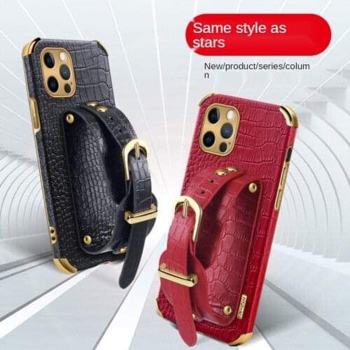 For IPhone 11 12 Pro X XR XS Max Case Luxury Original Leather Soft Cover For IPhone 7 6 6S 8 Plus Shockproof Armband Phone Case