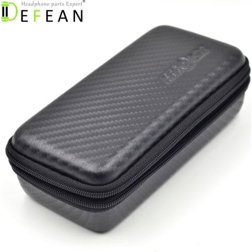 Defean Black Hard case pouch bag for Sennheiser PX100-II PX200-II PX100 PX200 headphone
