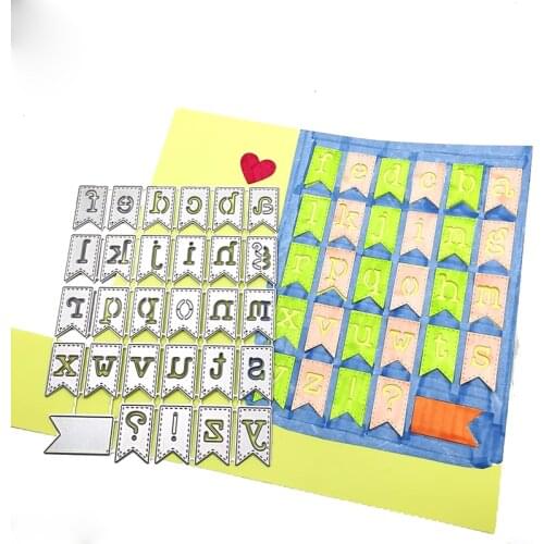 Julyarts Alphabet Word Dies for Card Making Scrapbooking Dies Metal for DIY Album Paper Card Decorative Craft Dies