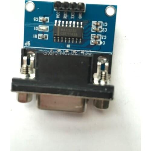 Free shipping 5PCS MAX3232 RS232 To TTL Converter Module DB9 Connector for ACM Robot Smart Car