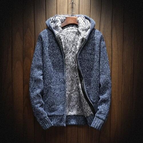 Novel ideas Mens Knitted Hoodies