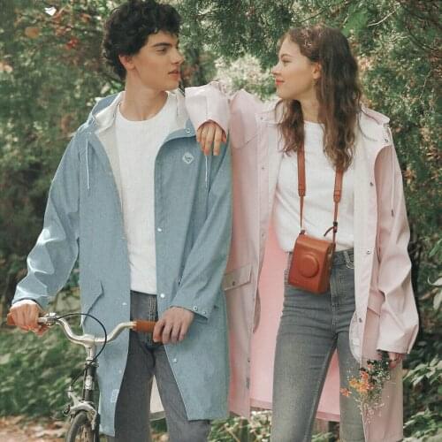 Fashion Long Raincoat Womens Jacket Rain Coat Hiking Rain Poncho Men Trench Waterproof Windbreaker Adult Jackets for Men 2021