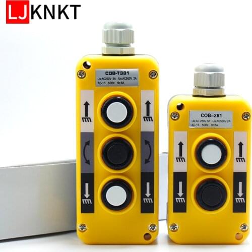 Industrial Remote control switch Crane Truck Controller Switches Control Lift COB-T381 COB-281