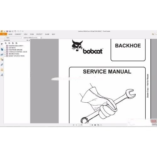 Bobcat Service Manuals Full Set DVD