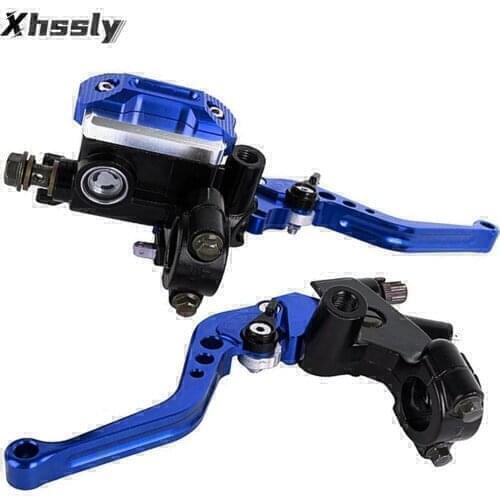 CNC Motorcycle Clutch Levers 22mm Brake Master Cylinder Pump For HONDA cb1000r KAWASAKI ninja 250r versys 1000 APRILIA rsv1000r