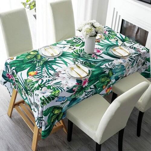 Happy Memories Tablecloth Original Design Hand Drawing Art Print Table Cover
