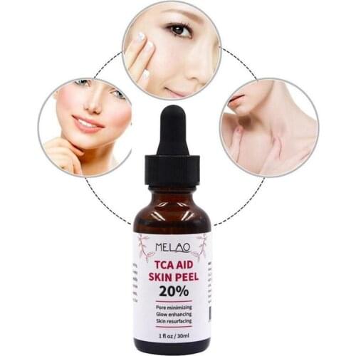 Shrink pores brighten skin tone balance water and oil improve acne skin nourishment 30ml Tca Aid skin exfoliating repair liquid