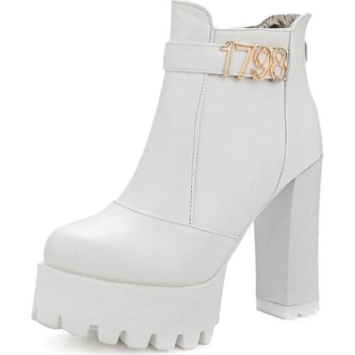 Big Sizeboots women shoes ankle boots for women ladies boots shoes woman winter