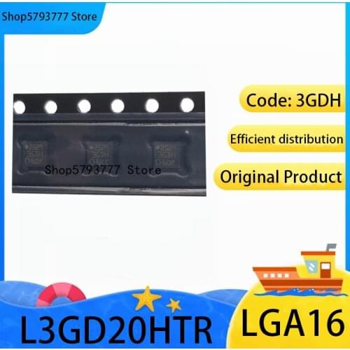 1PCS-10PCS Brand new original authentic L3GD20HTR LGA-16 L3GD20 LGA16 Code: 3GDH gyroscope sensor chip