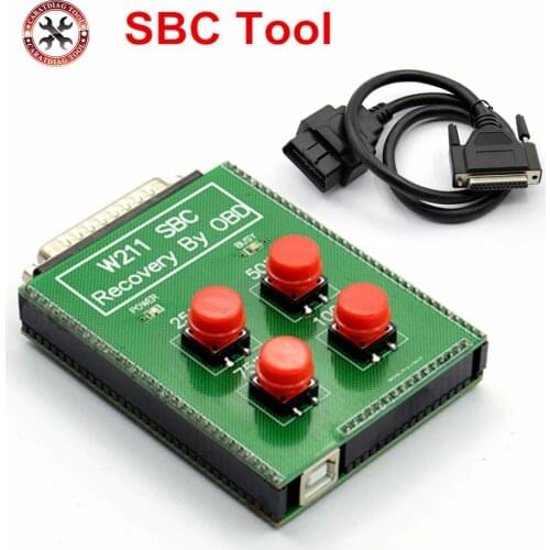 2018 Newest SBC reset tool for Mercedes for BenZ W211 R230 ABS SBC Reset Tool--Recovery by OBD Directly Free Shipping