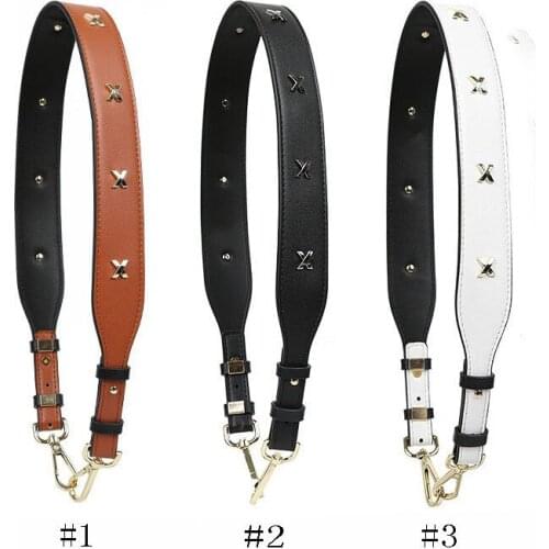 2019 Fashion pu leather handbag strap adjusted bag strap chic bag necessary women shoulder bag belts