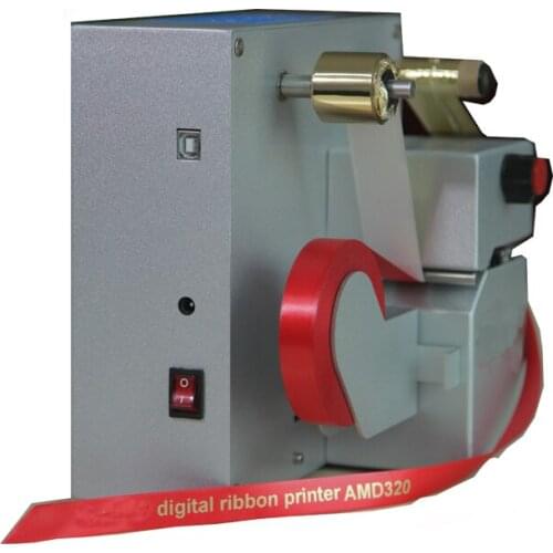 2019 NDL-320 small digital ribbon printing machine for gift wrapping
