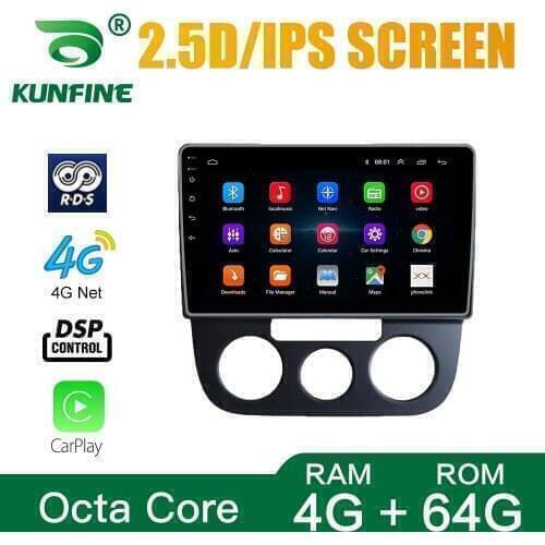 Car Stereo for VW Sagitar 2006-2010 MT AC Octa Core Android 10.0 Car DVD GPS Navigation Player Deckless Radio