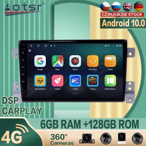 6+128G For Suzuki Grand Vitara 3 Android10 Car radio Player GPS Navigation 360 camera Auto Stereo Multimedia Video DSP carplay