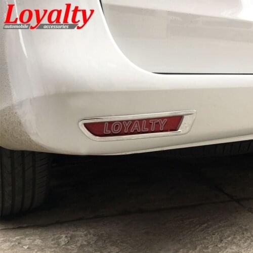 Loyalty for Mercedes-Benz V260 Vito 2016 2017 2018 Rear Fog Lamp Cover Trim ABS Chrome Car Accessories Styling