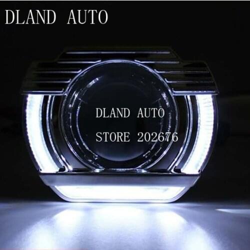 DLAND HIGH TEMPERATURE RESISTANT PROJECTOR BEZEL SHROUDS MASK TYPE AON WITH LED ANGEL EYE HALO