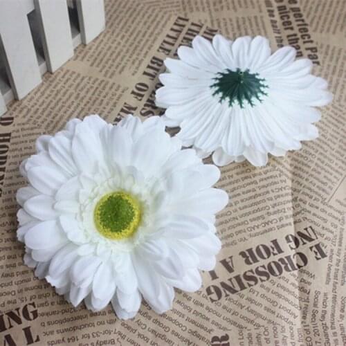 13CM large artificial gerbera daisies,silk gerbera daisy flowers heads for diy flower arrangements,Table home decoration