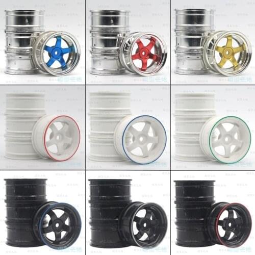 4pc 1/10 On-Road Drift Car 52*26MM Wheel Hub 1.9Inch Climb Car Wheel Rim For HSP Tamiya HPI Kyosho FW006 94123 D3 CS TT02 6031