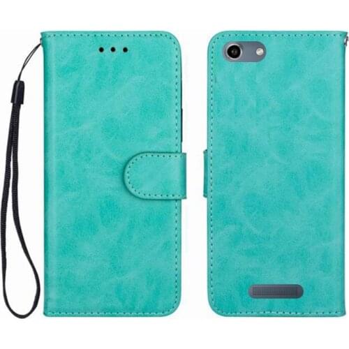 For Highscreen Power Rage 5" 2016 Wallet Case High Quality Flip Leather Protective Phone Support Cover