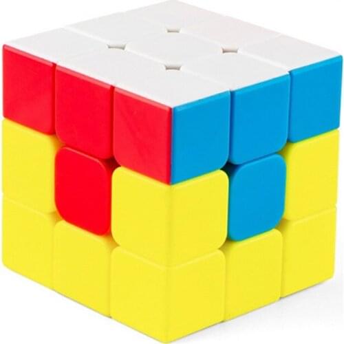 Original High Quality FanXin Enlightenment 3x3x3 Magic Cube Unicorn/Chips/Red Hat Puzzle Kindergarten Elementary Education Toys