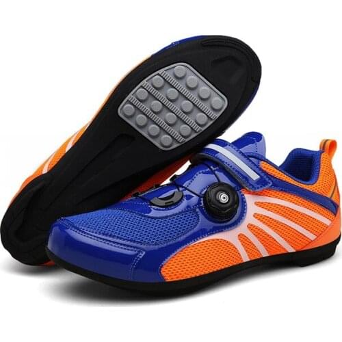 Professional Breathable Reflective Bicycle Sports Shoes Mountain Bike Mens Shoes Road Bike Womens Racing Sports Bike Shoes