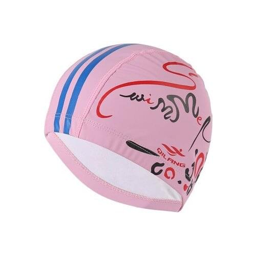 Professional Women Swimming Cap Swim Pool Beach Protect Ears Hair PU Bathing Hat For Boys Girls Long Hair Lady Swim Cap For Men