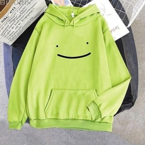Y2k Tops New Womens Plus Size Hoodies Aesthetic Dream SMP Digital Smiley Face Printing Casual Hooded Sweatshirt Women
