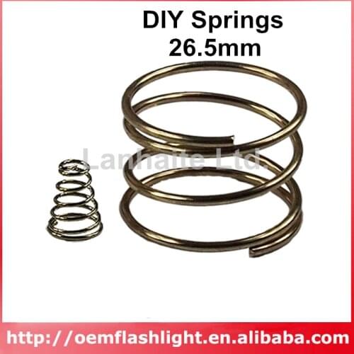 DIY Battery / Driver Contact Support Springs for P60(26.5mm) Drop in - 10 sets